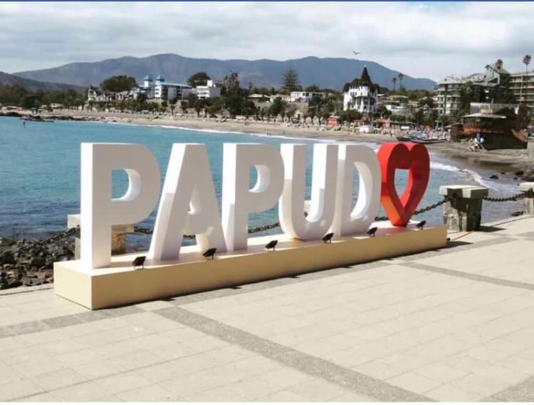 Resort Papudo Laguna, Vista Laguna Y Mar Wifi Kültér fotó